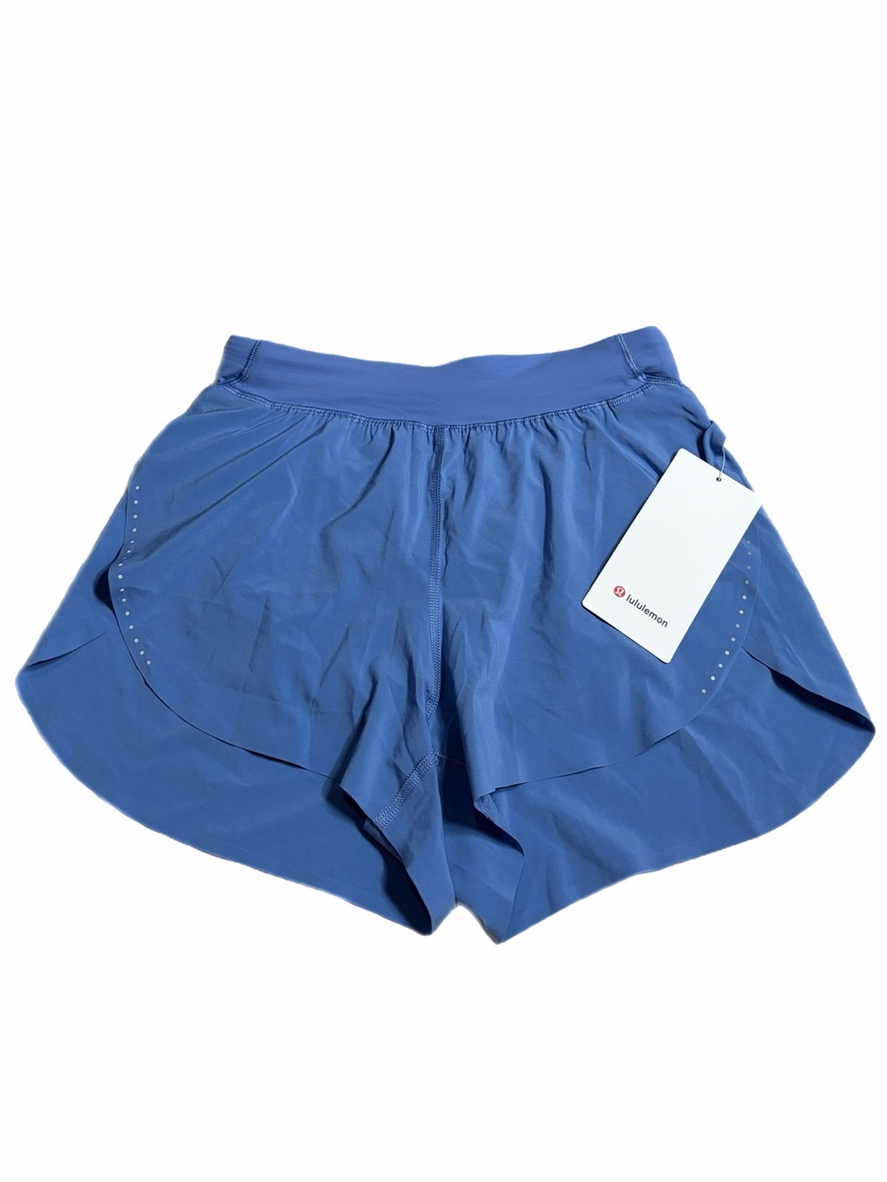NWT Lululemon Fast & Free High-Rise Split Short 3" (Prep Blue) Size XS